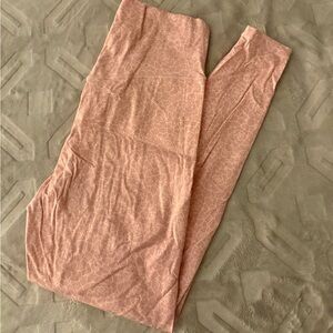 L Buff Bunny Leggings- rosebud design